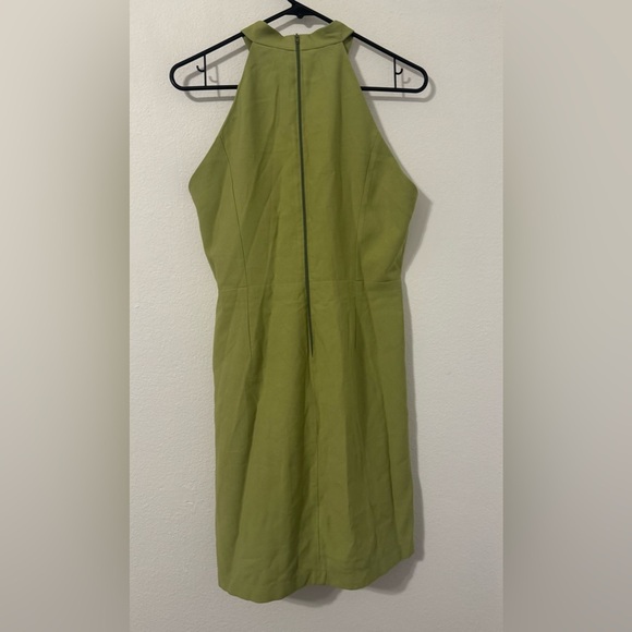 Sublini High-neck Marrant Dress Sleeveless Pleated Minimalist Luxe Modern Large - Picture 2 of 10